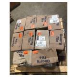 9 Boxes of Daltile Quarry Ashen Gray 8 in. x 8 in. Abrasive Ceramic Floor and Wall Tile (11.11 sq. ft. / case)    Customer Returns See Pictures