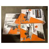 Lot of RIDGID 6.5-Amp 7 in. Blade Corded Table Top Wet Tile Saw   Customer Returns See Pictures