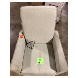 Evolur Harlow Deluxe Glider Power Recliner: Rocker Customer Returns See Pictures