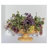 Floral Arrangement with Grapes