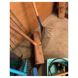 Shovels, Rakes and more