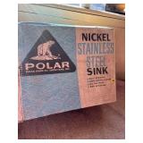 Polar Nickel Stainless Steel Sink