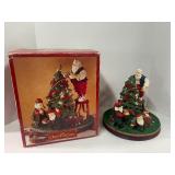 Christmas Figure with Santa and Elves