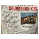 Boudin San Francisco Sourdough Crisps Three Cheese 5 X 6 oz Bags