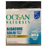 IA 3 - Ocean Naturals Albacore Solid White Tuna in Olive Oil - 6 Pack