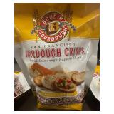 Boudin San Francisco Sourdough Crisps Three Cheese 5 X 6 oz Bags