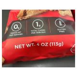 Pack of 4 Rib Rack Hot & Spicy Pork Rinds - 4oz Each