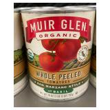 Muir Glen Organic Whole Peeled Tomatoes with Basil, 6-Pack