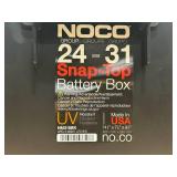 NOCO Lot of 6- HM318BK Group 24-31 Battery Boxes