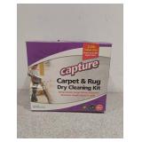 NEW CAPTURE CARPET & RUG DRY CLEANING KIT