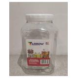 6 NEW ARROW HOME PRODUCTS STACKABLE STOR-KEEPERS 128OZ CONTAINERS