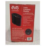 NEW EVO TWIN CERAMIC HEATER