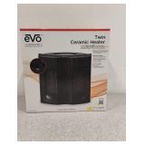 NEW EVO TWIN CERAMIC HEATER