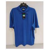 NEW NIKE DRI-FIT GOLF POLO SHIRT SIZE XL BLUE