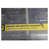 Drilling And Driving Accessory Kit, RYOBI Brand (See Pictures For Lot Details)