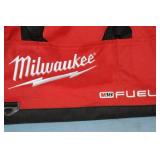 Milwaukee Tool Branded Tough Water Resistant Tool Storage Carry Case / Contractor Bag with Durable Zipper Closure