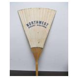 2 Early NORTHWEST Orient Airlines Advertising Hand Fans