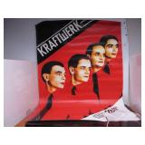 Very Cool Original Vintage 1981 KRAFTWERK German Concert Poster