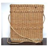 Very Cool & Interesting Woven Wicker Backpack Basket