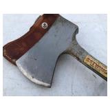 Vintage ESTWING Hatchet w/Leather Case