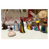 Large Estate Lot of Quality Christmas Nativity Sets & Items