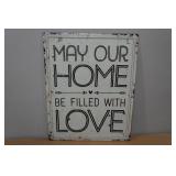 Raised Metal Novelty Sign