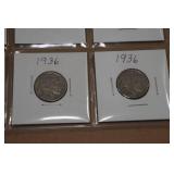 *20* 1923-1936 Buffalo Nickel Coins