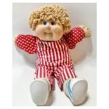 Vintage 1985 CABBAGE PATCH Tan/Wheat Loops Boy w/ Dimple, Blue Eyes