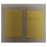 Coin Envelopes - Canary Wove | 8 Boxes - Open Box