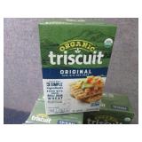 12-9 oz Organic Original Triscuits...