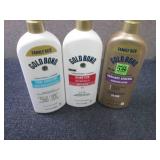 3 Bottles Assorted Gold Bond Lotion...