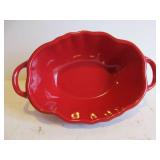 Brand New Lot of 4 STAUB Stoneware "Tomato" Cocotte