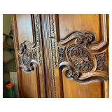 Gorgeous Antique French Provincial Cabinet