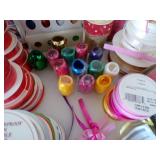 (A-3) Large Lot of Ribbon, Patterns...