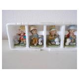 (BS) Collectors Set of 4 Figurines...