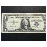 1957 Blue Seal $1 Dollar Silver Certificate