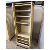 Herman Miller Milcare Storage Supply Multiple Drawer Cabinet With Roll Up Accordion Door Closure - In Great Condition!