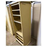 Herman Miller Milcare Storage Supply Multiple Drawer Cabinet With Roll Up Accordion Door Closure - In Great Condition!