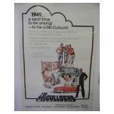 VINTAGE ORIGINAL! 1975 "THE McCULLOCHS" MOVIE THEATRE ADVERTISING POSTER #75 of 100 MADE!!!!! - RARE!!!!! - FANTASTIC ORIGINAL PIECE!!!!! - APPROX 40" By 60" - SEE PICTURES!