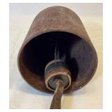 Vintage Bells Collection - Giant Cow Bell, Sleigh Bells Belsnickel Enterprises, 2 strings of brass bells