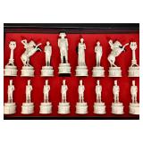 Chess Sets - Classic Games Collectors Series Ancient Rome 264 B.C. - 14 A.D. and Edition II Napoleon Bonaparte 1804-1814