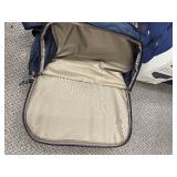 Delsey Large Expandable Duffle Bag Luggage with Hard Bottom / Wheels