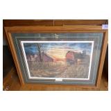 Jim Hansel print 24x32 Days Gone By signed and numbered