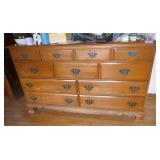 Large dresser with mirror (no contents)