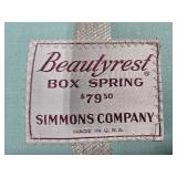 Set of a Beautyrest Mattress and Box Springs by Simmons Company