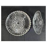 Group of 4 Vintage Decorative Glass Bowls