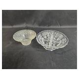 Group of 4 Vintage Decorative Glass Bowls