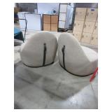 PAIR OF BERNHARDT UPHOLSTERED CHAIRS