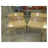 A PAIR OF VINTAGE AMERICAN OF MARTINSVILLE END TABLES