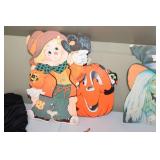 Assortment of Halloween Decorations and Accessories